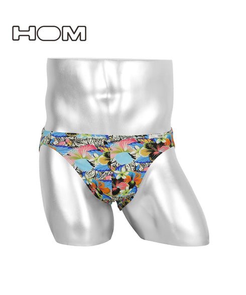オム HOM ASIA Comfort Micro Briefs Print メンズ ブリーフ 【メール便】